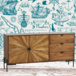 Buffet Surate 2 Portes 3 tiroirs Athezza