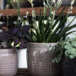 Cache-pot céramique taupe déco naturelle Ib Laursen