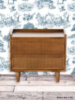 Chevet Kinara en bois déco vintage Athezza