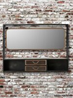 Etagère Miroir Argo déco brocante Athezza