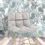 Fauteuil Butano velours Weimar Athezza