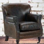 Fauteuil cuir Tucson déco brocante Athezza