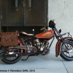 Modèle réduit moto Indiana Motor déco brocante Antic Line