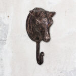 Patère Boeuf en fonte déco campagne Antic Line