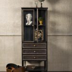 Armoire portes vitrées Bonaparte déco brocante Chehoma