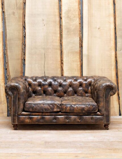 Canapé cuir St James 3 places Chehoma