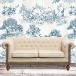 Canapé lin capitonné Bodega déco brocante Chehoma