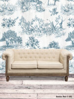 Canapé lin capitonné Bodega déco brocante Chehoma