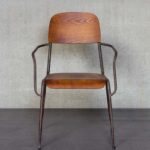 Chaise bois et métal Faculty Chehoma