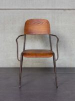 Chaise bois et métal Faculty Chehoma