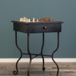 Guéridon Jeu d'échecs Chehoma déco brocante