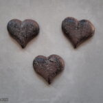 Set magnets coeur antique déco brocante Chehoma