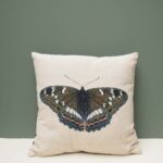 Coussin papillon déco campagne Chehoma