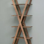 Etagère Ekis en chêne rustique déco campagne Chehoma