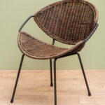Fauteuil rotin Ojo rotin patiné déco campagne Chehoma