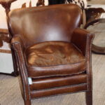 Fauteuil cuir Turner Chehoma déco brocante