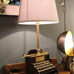 Lampe Qwerty déco brocante Chehoma