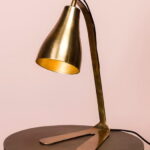 Lampe de bureau Victor patine laiton Chehoma