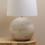 Lampe Kachu manguier clair déco naturelle Chehoma