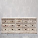 Buffet d'atelier en pin Chehoma