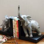 Serre-livres Eléphant déco brocante Chehoma