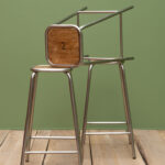 Tabourets haut Team déco industrielle Chehoma