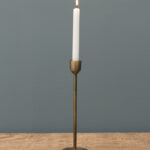 Bougeoir doré simple Grand Chehoma