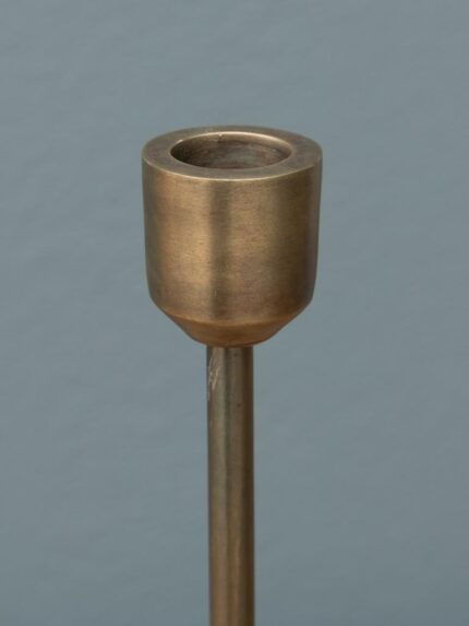 Bougeoir doré simple Moyen Chehoma