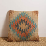 Coussin Kilim rosé Pantai Chehoma