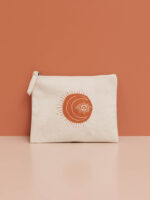 Pochette avec lune Terracotta Chehoma