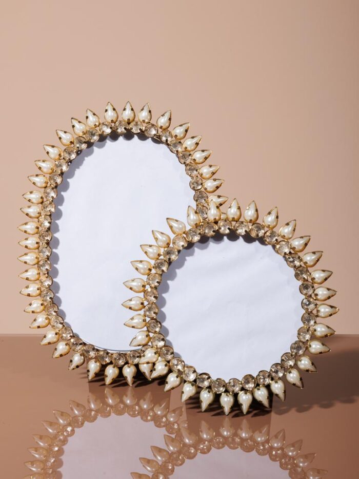 Porte photo oval et pampilles Chehoma – Image 2