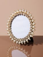 Porte photo rond avec pampilles Chehoma – Image 2