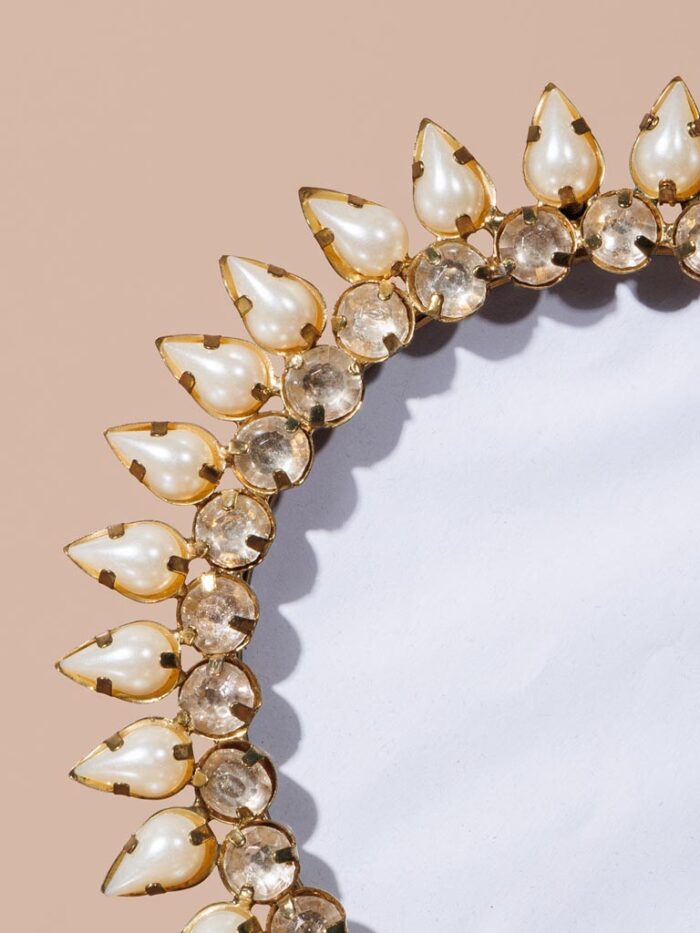 Porte photo rond avec pampilles Chehoma – Image 3